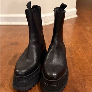 Loeffler Randall Black Ankle Boots
